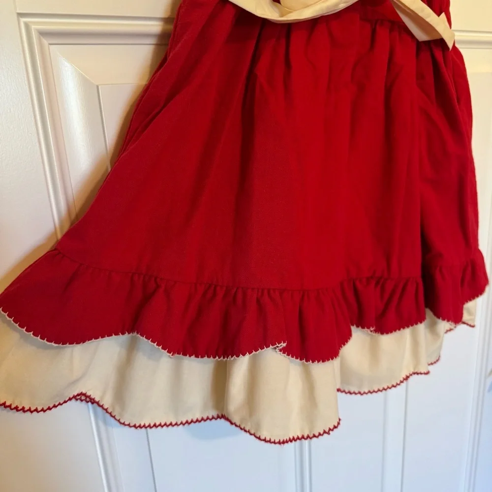 Well Dressed Wolf Classic Good Cheer Red White Dress Holiday Christmas Girls 3